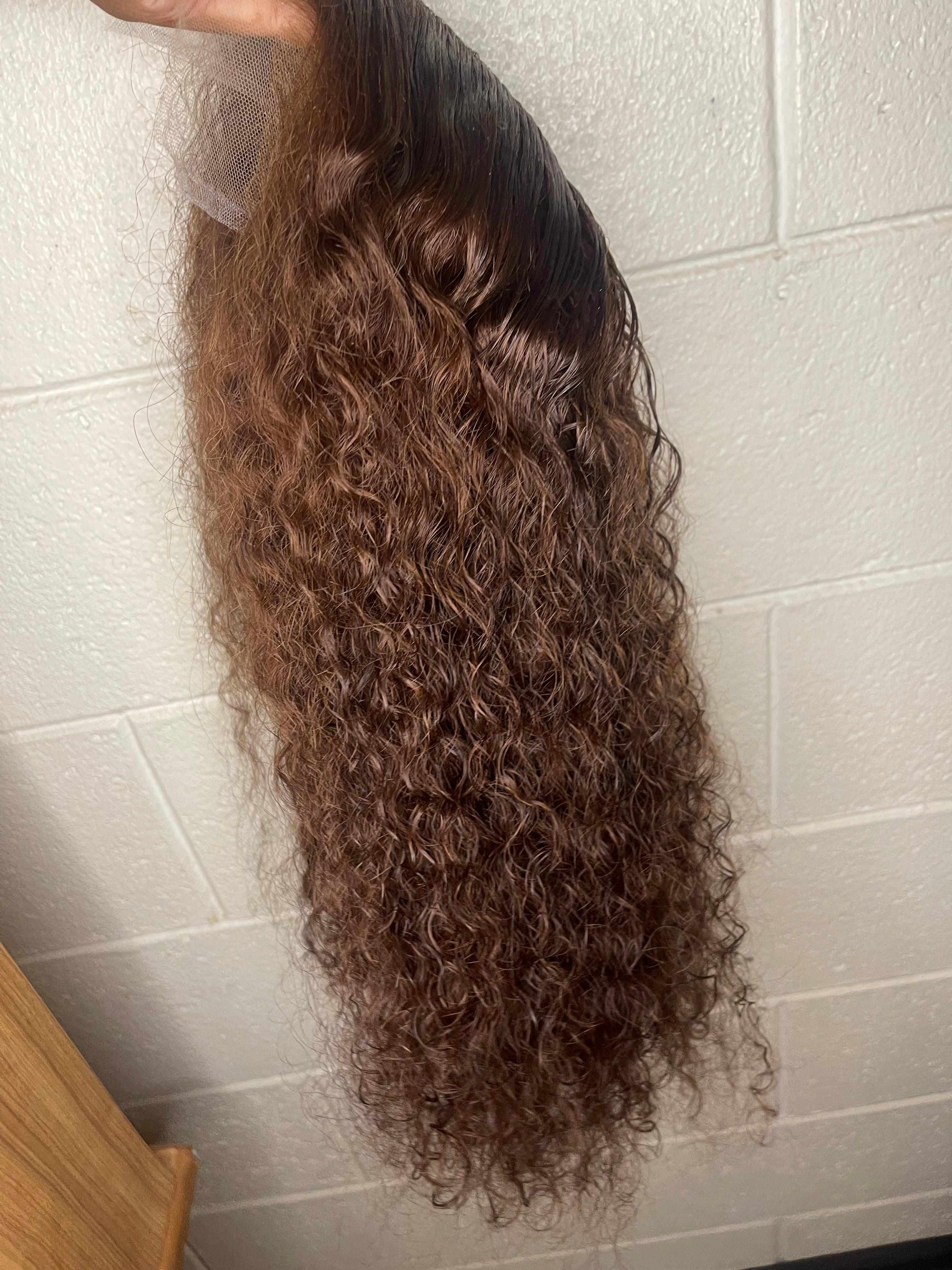 Burmese Curly Closure Wig