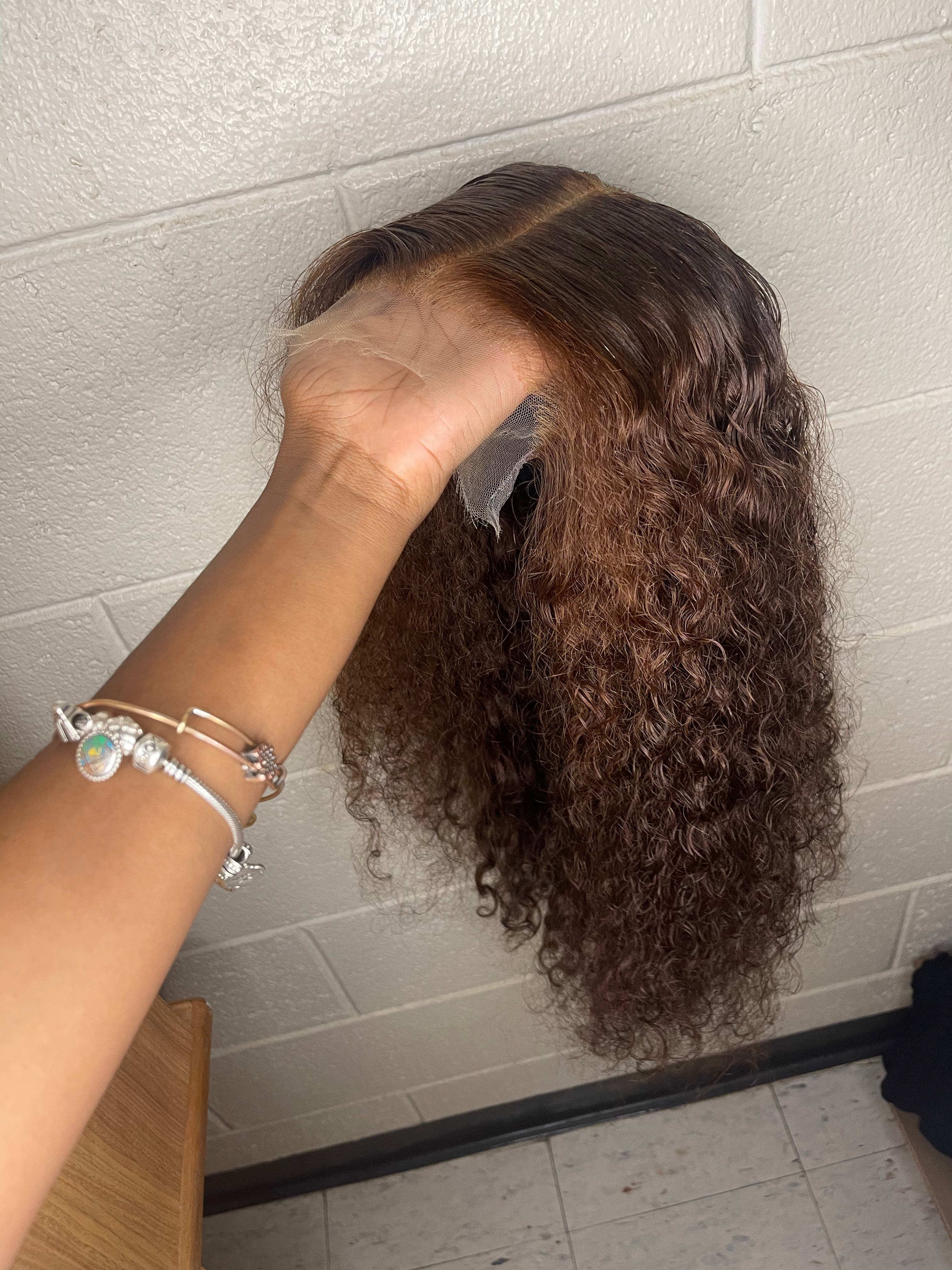 Burmese Curly Closure Wig