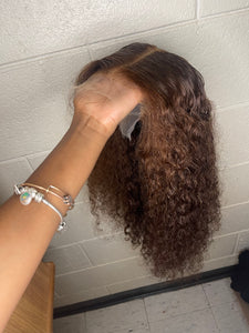Burmese Curly Closure Wig