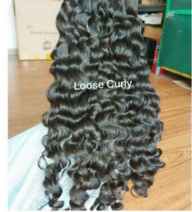 Loose Curly Closure